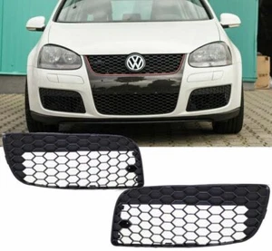 06-09 VW MK5 GTI GLI JETTA HONEYCOMB HEX MESH FOG LIGHT CLOSED VENT GRILL INTAKE - Picture 1 of 4