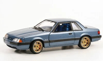 1989 FORD MUSTANG LX DETROIT SPEED 5.0 FOX BODY 1:18 SPOKE WHEELS GMP 18977 ACME - Image 1 of 4