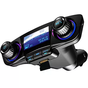 Audio System Car Stereo Bluetooth FM Transmitter MP3 Player 2USB Charger AUX⇍ - Picture 1 of 6