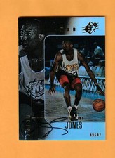 Jumaine Jones Philadelphia 76ers AUTO 1999-00 SPx /2500 Georgia Bulldogs 2Z