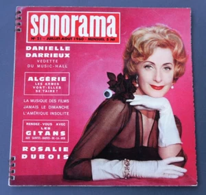 SONORAMA NR. 21 1960 DANIELLE DARRIEUX Jean SEBERG YVAN AUDOUARD FREUNDLICH - Bild 1 von 3