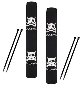 BOCAST Gabelschützer lang bis 50mm Gabelschoner Gabelschutz Neopren  Motocross - Bild 1 von 2