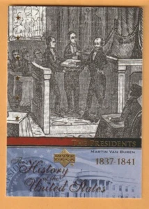Martin Van Buren 2004 Upper Deck History of the United States #TP8 - Picture 1 of 2