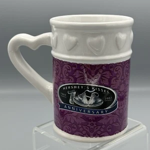 Hersheys Kisses 100th Anniv Coffee Mug 1907 2007 Kisses for You Heart Handle - Picture 1 of 7