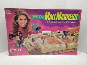 Milton Bradley Electronic Mall Madness 1989 #4047 - The Talking Shopping Game - Picture 1 of 18
