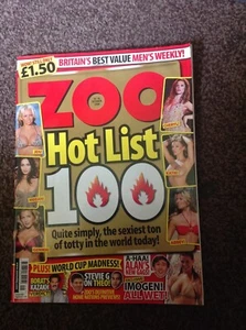 Zoo- 10th- 16th Oct 2008- Hot List cover - Picture 1 of 3
