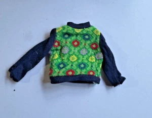 Vintage Barbie 1965 Knit Hit #1621 Top Sweater Jumper Only - Picture 1 of 5