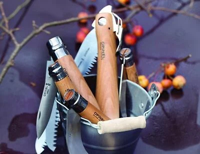 Opinel N°18 Garden Pocket Saw 18cm blade which cuts branches effortlessly. - image 1 of 4