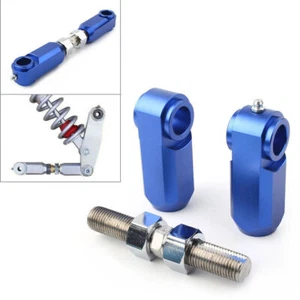 For Yamaha Raptor 700 350 660 700R ATV Rear End Lowering Kit Blue Aluminum - Picture 1 of 9