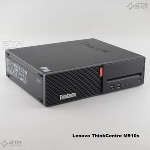 Lenovo ThinkCentre M910s SFF i5-6500 3.2GHz 8GB/256GB SSD Win10Pro - Picture 1 of 5
