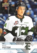 18/19 UPPER DECK CHL #40 RILEY SUTTER EVERETT SILVERTIPS *63064