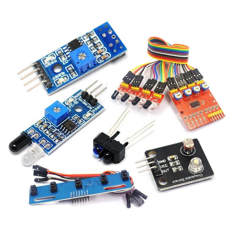 Módulo Sensor Infrarrojo Módulo Evitación de Obstáculos Fotoeléctrico Reflexión Coche Foto 1 de 1