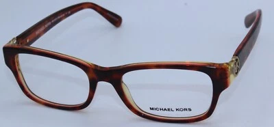 NUEVAS GAFAS AUTÉNTICAS MARCO ÓPTICO MARRÓN MICHAEL KORS MK8001 3004 51-18-135 Foto 1 de 4