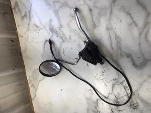 05 Yamaha XV250 Virago Front Brake Master Cylinder Lever Perch Mirror  - Picture 1 of 4