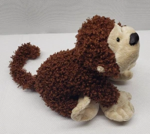 Ganz Webkinz Cheeky Monkey Plush Curly Brown Stuffed Animal Toy 8 Inch HM080 - Picture 1 of 16