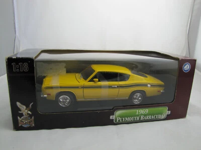 92178 Yat Ming Road Signature Deluxe Edition 1969 Plymouth Barracuda - 1:18 - Bild 1 von 4