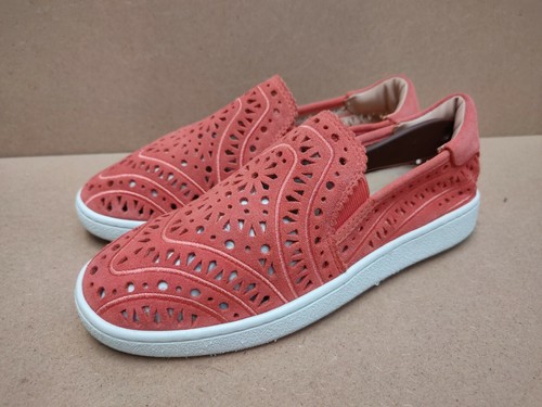 Sneakers Ugg Cas Perf slip on. UK taglia 5. Colore corallo
