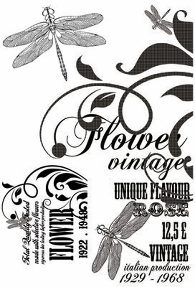 Juego de 3 sellos de goma transparentes sin montar Dragonfly Lavender Collection Kaisercraft NUEVO Foto 1 de 1