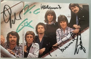 Autogrammkarte Bläck Fööss 50 Jahre alt Original handsigniert - Bild 1 von 2