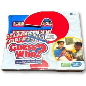 Hasbro Gaming Guess Who? Original,Easy to Load Frame,Double-Sided Character S - Picture 1 of 5