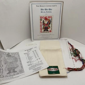 The Design Connection Ho Ho Ho Huck Kit punto croce asciugamano - Foto 1 di 7