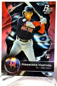 MASATAKA YOSHIDA RC 2023 BOWMAN PLATINUM #28 BOSTON RED SOX ROOKIE NEAR MINT - Picture 1 of 2