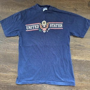 Vintage USA Grafik Single Stitch T-Shirt Gr. M 38-40 Hanes Beefy T - Bild 1 von 6