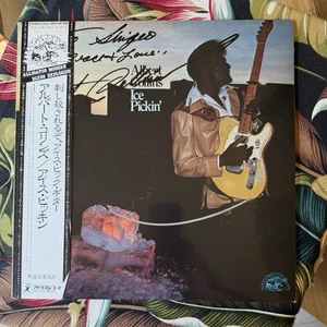 Albert Collins – Ice Pickin' .. “Autograph“ Japan Obi LP - Picture 1 of 3