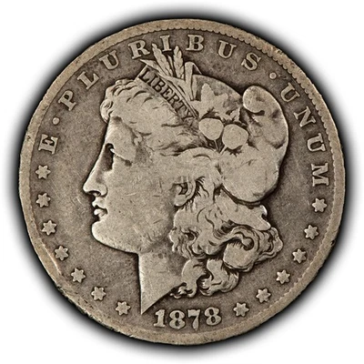 1878-CC $1 Morgan Silver Dollar - Authentic Key Date Carson City - SKU-B5224 - Image 1 of 4