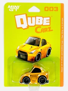 Nissan GT-R R35 LB-Works Typ 1 Heckflügel Ver 2 LB Gold #003 QubeCarz QZ00301-BL - Bild 1 von 1