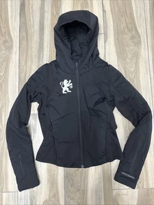 Lululemon Damen schwarze Hoodie Jacke Größe 10 - Bild 1 von 12