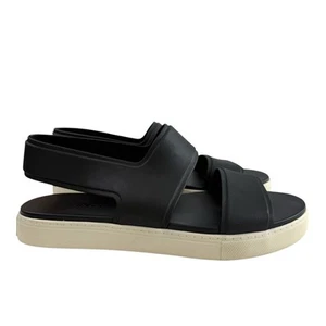 Vince Eres Open Toe Slingback Sandals Black Size 6 - Picture 1 of 16