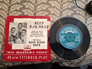 DEEP RIVER BOYS "DEEP HARMONY" VINYL EP 1955 VG+ - Picture 1 of 2