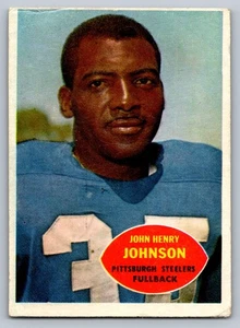 1960 Topps #94 John Henry Johnson Pittsburgh Steelers - Picture 1 of 3