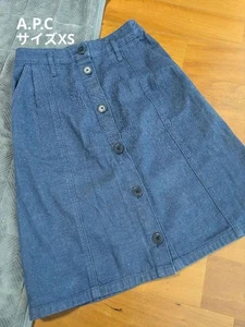 A.P.C. Denim Skirt - Picture 1 of 4