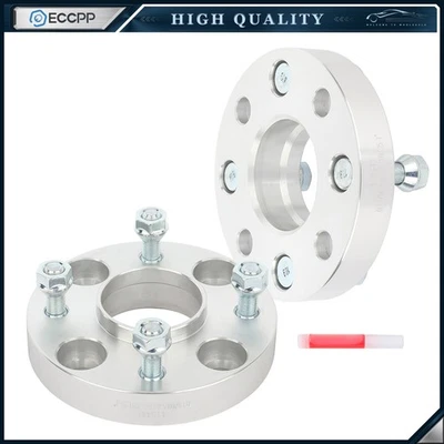 2 Pcs 1" 4x114.3 Hub Centric Wheel Spacers For Nissan Sentra Altima Versa Maxima - Image 1 of 4