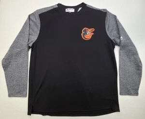 Baltimore Orioles Majestic Therma Base Pullover Mens XL Sweatshirt Limited Use - Picture 1 of 10