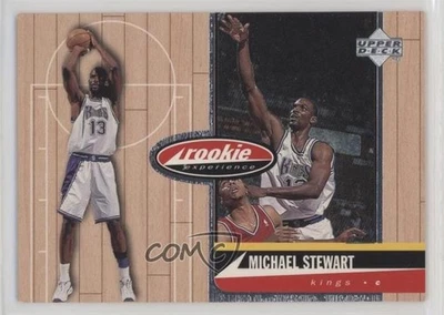1998-99 Upper Deck Hardcourt Rookie Experience Michael Stewart #89 - Image 1 of 2