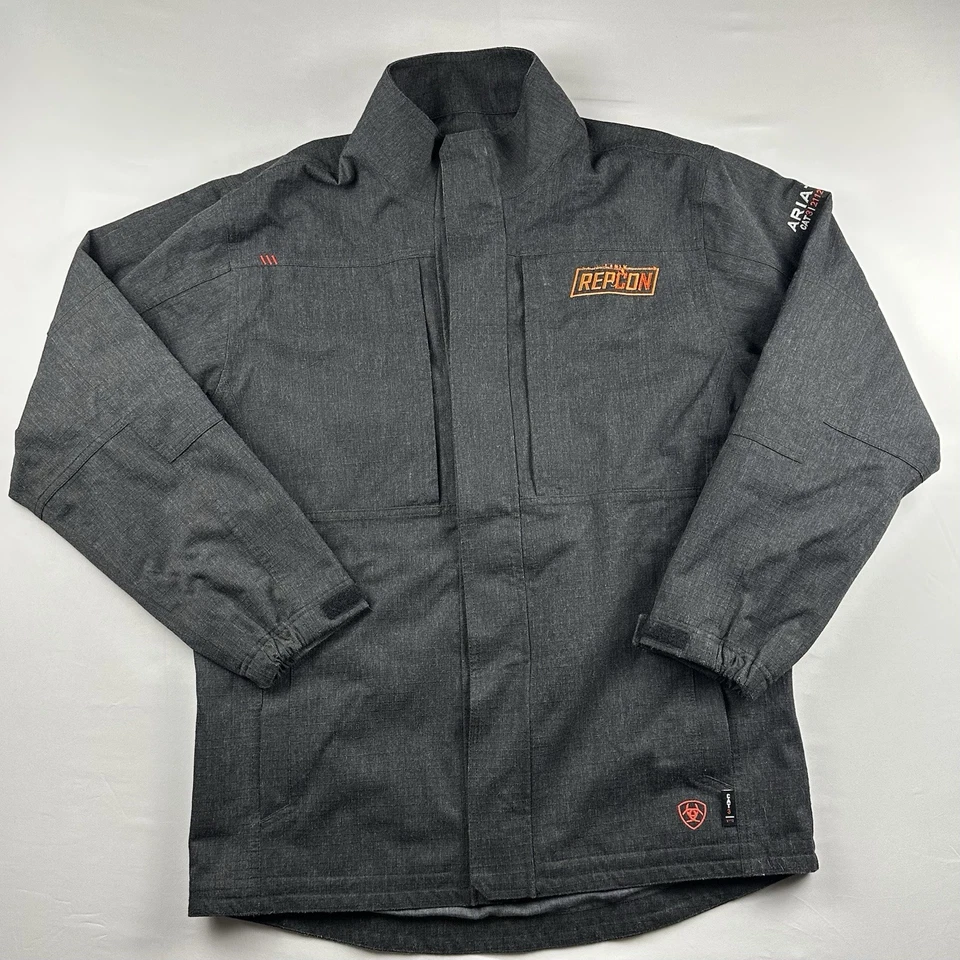 Chaqueta para hombre ARIAT FR Vernon negra CAT3 2112 trabajo eléctrica para hombre talla mediana  Foto 1 de 4