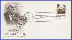 USA4 #1831 U/A ARTCRAFT FDC trabajo organizado - Imagen 1 de 1