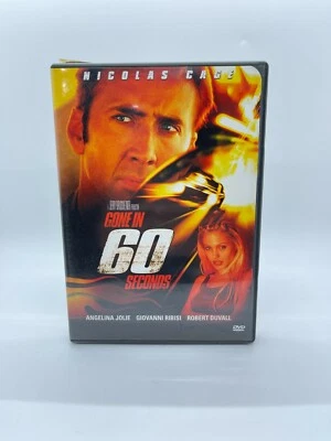 DVD - GONE IN 60 SECONDS - 2000 - Nicolas Cage, Angelina Jolie, Giovanni Ribisi - Image 1 of 2