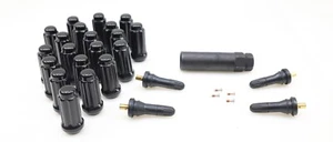 NEW Pro Comp 20-Piece M14×1.5 HT Spline Lug Nut Kit w/ Valve Stems PXA16143B - Picture 1 of 6