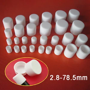 Copertura in gomma tipo U per sedia, tavolo, piedi, asta, tubo, tappi terminali tubi Ø 2,8-78,5 mm bianco - Foto 1 di 6