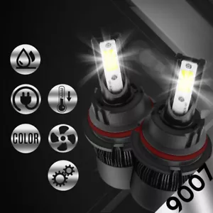 XENTEC LED HID Headlight 9007 HB5 6K 2000-2002 Ford E-450 Econoline Super Duty - Picture 1 of 12