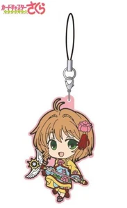 Movic Cardcaptor Sakura Clear Card Rubber Strap Chinese Dress Sakura Kinomoto - Picture 1 of 7
