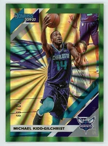 2019-20 Panini Donruss Michael Kidd-Gilchrist Holo Green Laser #28 #/99 Hornets - Picture 1 of 1