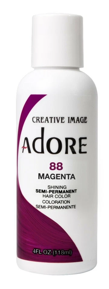 Color de cabello semipermanente Adore, 88 magenta 4 oz  Foto 1 de 1