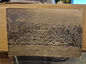 Cartolina Old Photo Foto Militari Battaglione Reale Esercito Fanteria AR1255 ^ - Bild 1 von 2