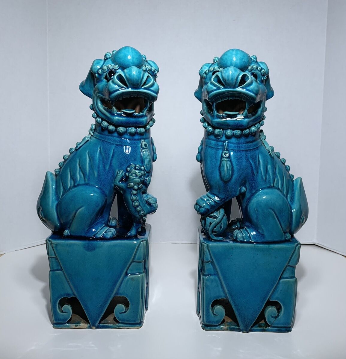 Foo Dog Blue Antique Chinese Figurines & Statues for sale | eBay Foo Dog Blue Antique Chinese Figurines & Statues for sale | eBay