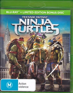 TEENAGE MUTANT NINJA TURTLES Blu-Ray DISC New SirH70 - Picture 1 of 2